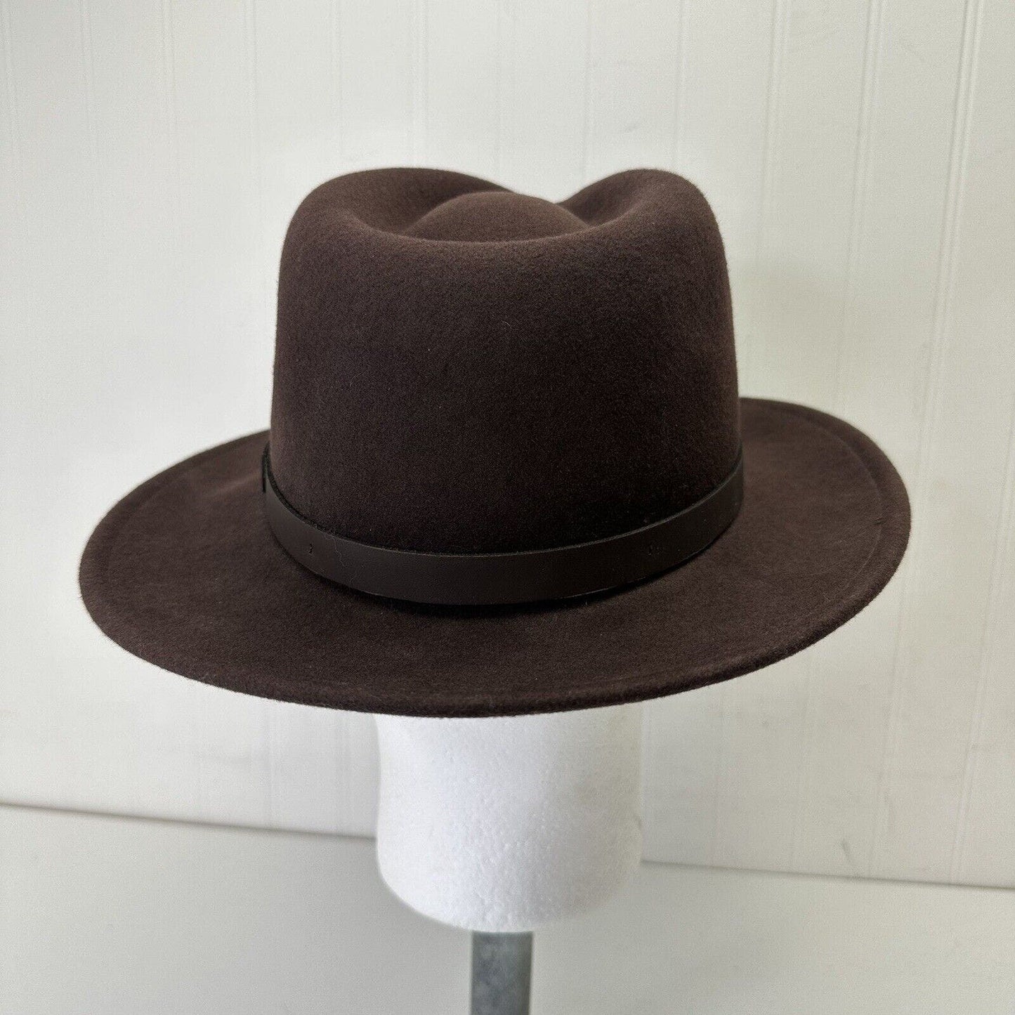 Bailey of Hollywood Men’s Briar 100% Wool Poet Indiana Jones LiteFelt Hat Size L
