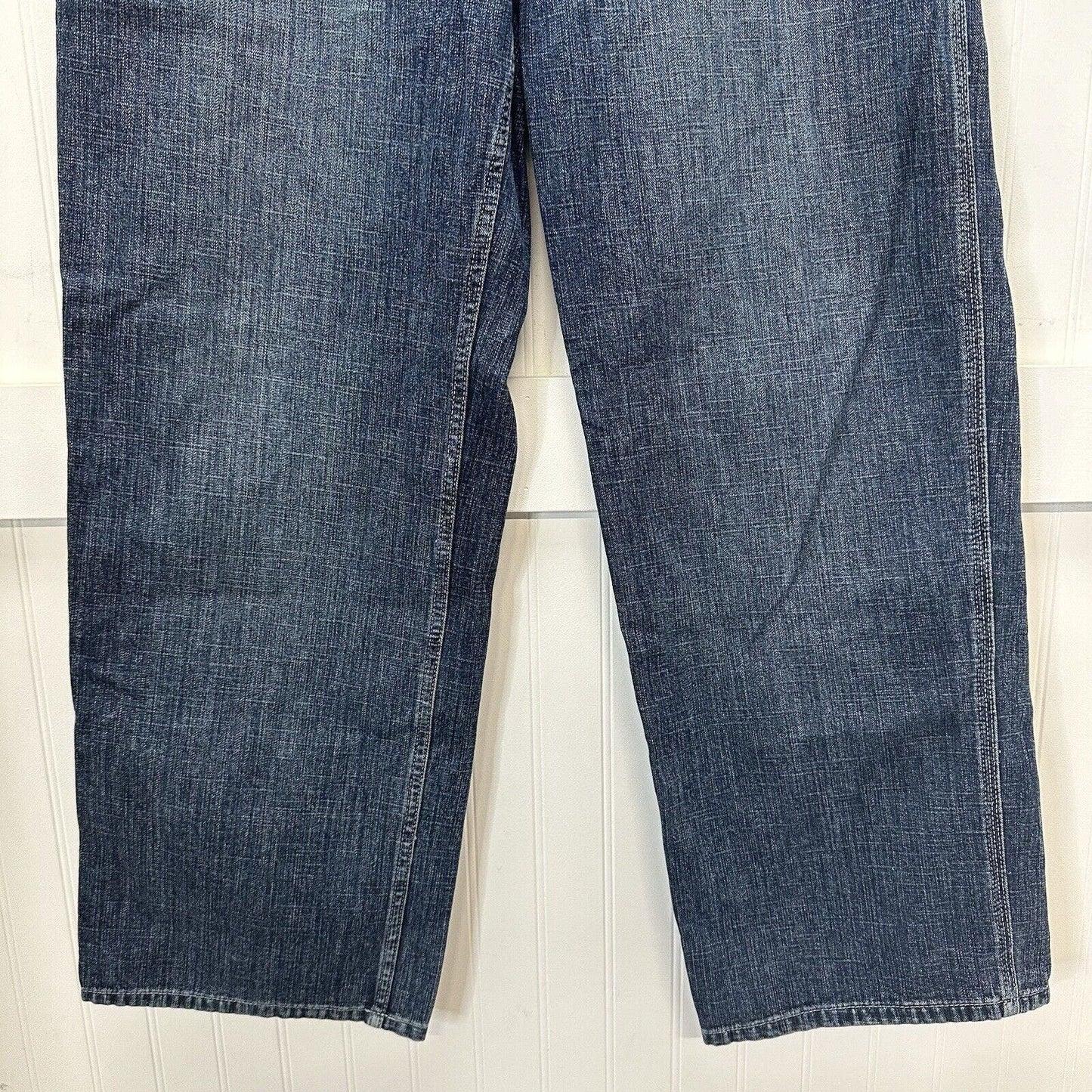 Urban Pipeline Jeans Mens 33x30 Blue Carpenter Loose Baggy Wide Denim Streetwear