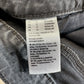 American Eagle Jeans 12 Jegging Super Low Stretch Gray Denim Distressed *Flaw