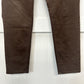 Democracy Jeans Womens 14 Skinny Ankle Ab Technology Brown Stretch Denim Zippers