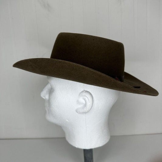 The Austalian Outback Collection “JACKEROO” Hat Brown Size: 6⅞ (55 Metric)