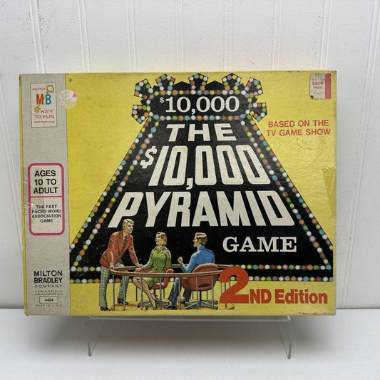 Vintage The $10000 Pyramid Game 2nd Edition Milton Bradley 100% Complete
