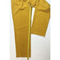 Halara Pants Womens Medium Corduroy Straight Mustard Yellow Preppy Academia NEW