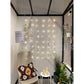 Ikea STRALA LED String Light Curtain 48 Stars Outdoor/Indoor White w/Metal Tin
