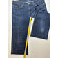 7 For All Mankind DOJO Capri Jeans Womens 30 (32"Waist) Dark Blue Denim 7FAM
