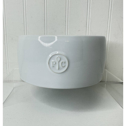 Pampered Chef Microwave Safe White Ceramic Ramen Noodle Bowl