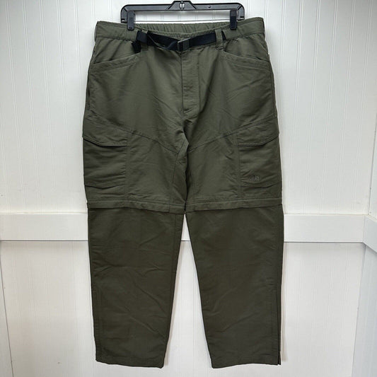 North Face Pants Men XL 40 Convertible Nylon Hiking Outdoor Zip Off Shorts *Spot