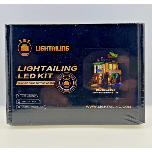 Lightailing LED Kit LGK424 - For Lego Kit 311118 Surfer Beach House