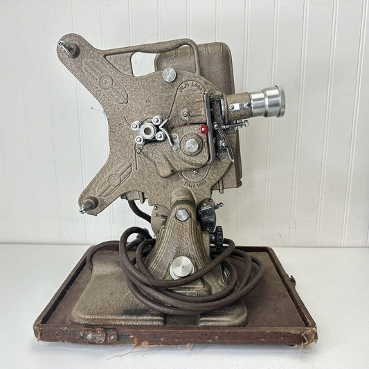 Keystone Continental 16mm Gauge Projector Model A-82 With Case. Tested & Working