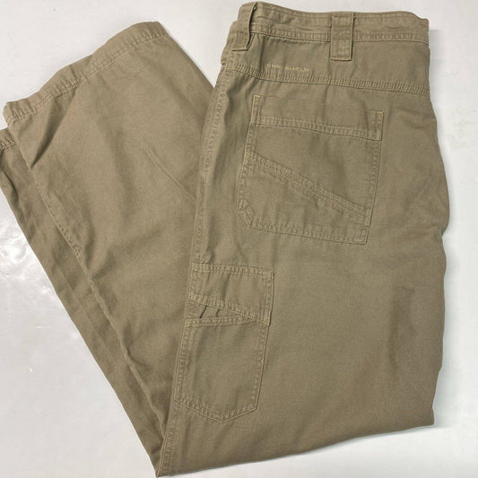 Columbia Omni Shield Straight Leg Jeans Sz 40x32 Mens Brown Casual 100% Cotton