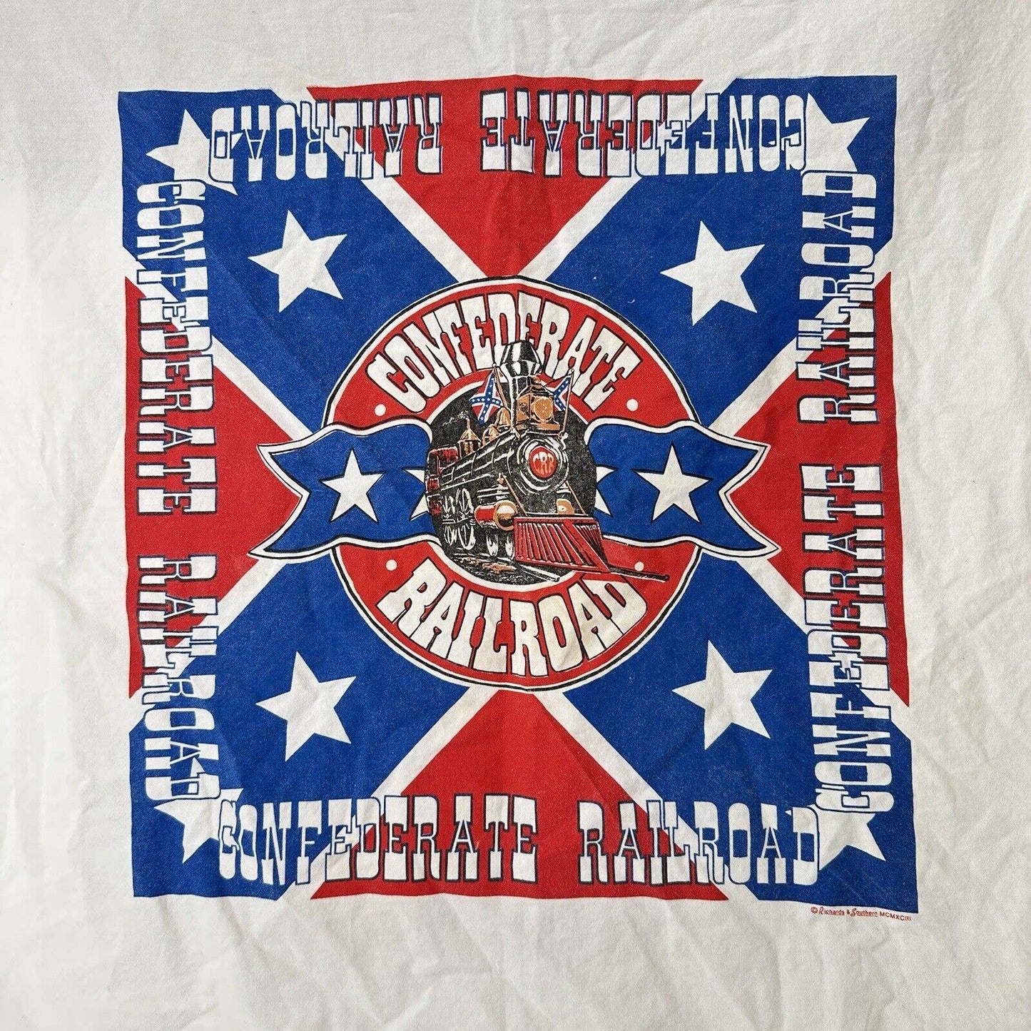 Confederate Railroad 1994 Country Music Tour Bandana / Wall Art