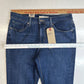 Levis Classic Bootcut Jeans Womens 10/30 Short Stretch Denim Blue Jean Dark NEW