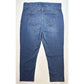 Liverpool Capri Jeans Womens 16/33 Pull On High Rise Stretch Blue Denim Plus