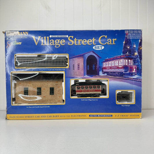 Bachmann Christmas Village Street Car Auto Reversing Set - 25017