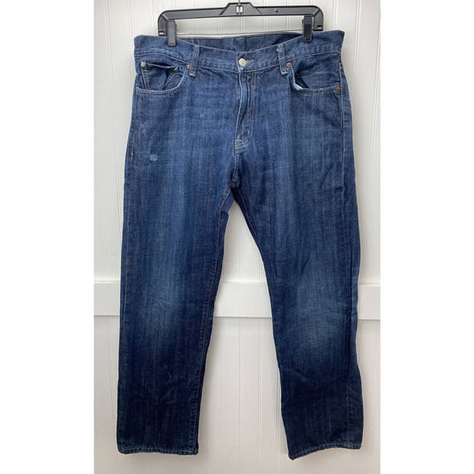Denim & Supply Ralph Lauren Straight Leg Jeans Mens 36 100% Cotton Dark Wash