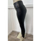 Bagatelle Faux Leather Leggings Medium High Rise Black Pull On Coated Pants EUC
