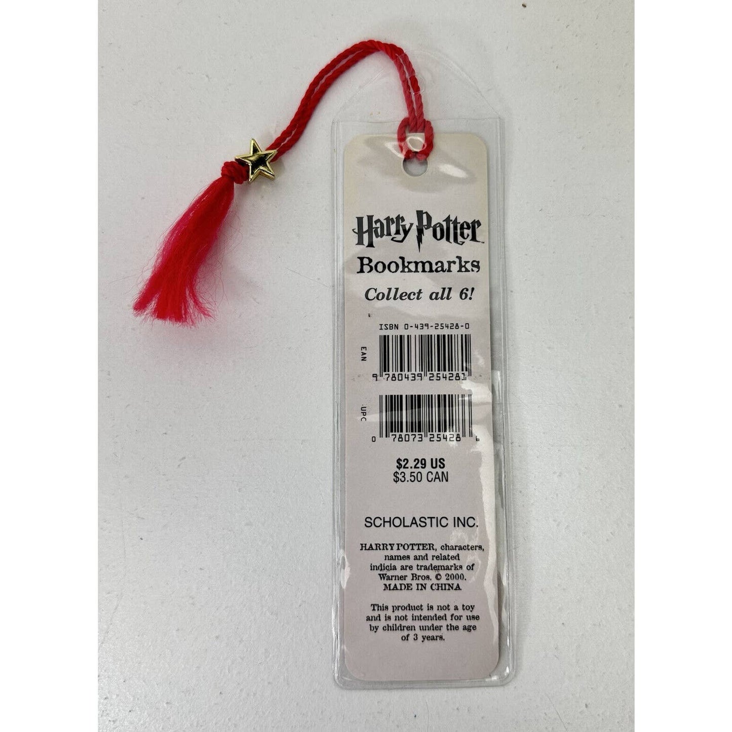 Harry Potter And The Sorcerer’s Stone *Invisibility Cloak* Scholastic Bookmark