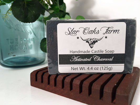 Activated Charcoal Castile Bar Soap
