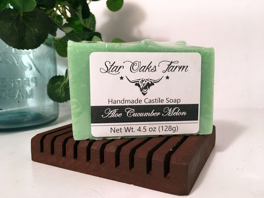Aloe Cucumber Melon Castile Bar Soap