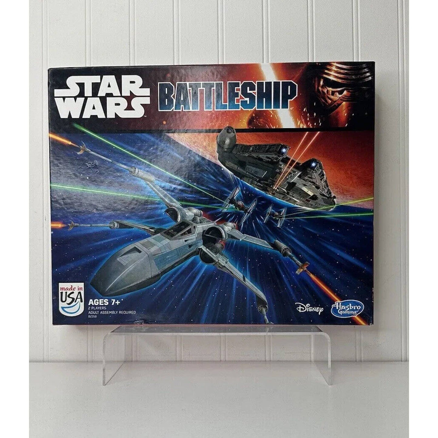 Star Wars Battleship Board Game Disney Hasbro -Complete With Instructions