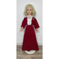 Walt Disney Productions 1960’s Uneeda Pollyanna 32” Doll w/ Red Velvet Outfit