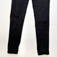 Abercrombie Fitch Midrise Super Skinny Jeans 28/6 Stretch Black Denim Ankle